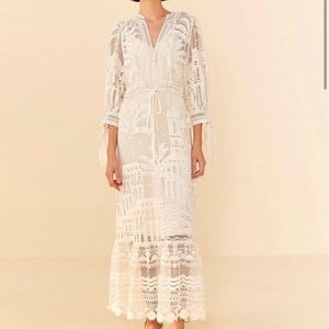 Farm Rio's Morada Boa dress- Brand New with tags- never worn- size M